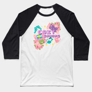 Cozy Gaming Baseball T-Shirt